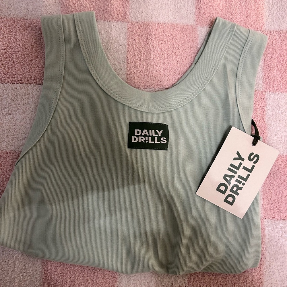 Daily Drills Women's Green Tank Top